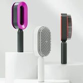 Self-Cleaning Anti-Static Hair Brush